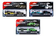 Autíčko s prívesom Mercedes-AMG Deluxe Majorette kovové 3 rôzne druhy dĺžka 18 cm
