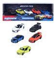 Autíčka Mercedes-AMG Majorette kovové 5 druhov v darčekovom boxe dĺžka 7,5 cm 1:64