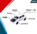 Mașinuțe Golf GTi Giftpack Majorette set metalic de 5 tipuri, în ambalaj cadou, lungime 7,5 cm, 1:64
