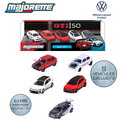 Mașinuțe Golf GTi Giftpack Majorette set metalic de 5 tipuri, în ambalaj cadou, lungime 7,5 cm, 1:64