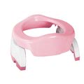 Cestovný nočník/redukcia na WC Potette Plus Pastel Kalencom ružovo-biely + 3 ks náhradných náplní a cestovná taška od 15 mes