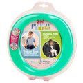 Cestovný nočník/redukcia na WC Potette Plus Pastel Kalencom zeleno-biely + 3ks náhradných náplní a cestovná taška od 15 mes