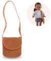 Kabelka cez plece Messenger Bag Brown Ma Corolle pre 36 cm bábiku od 4 rokov