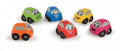 Autíčko Vroom Planet Smoby rôzne farby dĺžka 7 cm na karte od 12 mes
