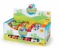 Autíčka Vroom Planet Smoby pracovné bez obalu 6 druhov dĺžka 7 cm od 12 mes
