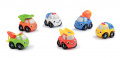 Autíčka Vroom Planet Smoby vyklápač, sanitka, miešačka, hasičské, odťahovka, ťahač dĺžka 7 cm od 12 mes