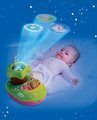 Svetelný projektor k postieľke Cotoons Smoby pre kojencov ružovo-zelený