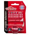 Autíčko FC Bayern Premium Majorette kovové s odpružením so samolepkami 7,5 cm dĺžka 6 rôznych druhov