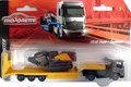 Transportér mestský City Transporter Majorette kovový s pohyblivými časťami 20 cm dĺžka rôzne druhy