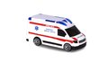 Autíčko zásahové S.O.S. Flashers Majorette kovové so zvukom 7,5 cm dĺžka rôzne druhy