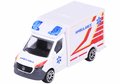 Autíčka zásahové S.O.S. Majorette s pohyblivými časťami 7,5 cm dĺžka 3 druhy 2 rôzne varianty