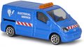 Autíčko mestské City Vehicles Majorette s pohyblivými časťami 7,5 cm dĺžka 6 rôznych druhov