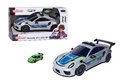 Autíčko policajné s boxom na autíčka Porsche 911 GT3 RS Polizei Carry Case Majorette so zvukom a svetlom a 1 autíčkom