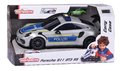 Autíčko policajné s boxom na autíčka Porsche 911 GT3 RS Polizei Carry Case Majorette so zvukom a svetlom a 1 autíčkom