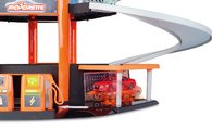 Garáž 3 poschodová s výťahom Garage Motor City Plus Majorette s rampou autodielňou a 1 autíčko