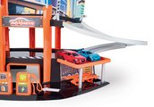 Garáž 3 poschodová s výťahom Garage Motor City Plus Majorette s rampou autodielňou a 1 autíčko