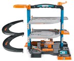 Garáž 3 poschodová s autoservisom Garage City Flex Majorette s manuálnym výťahom autoumyvárňou a 5 autíčok