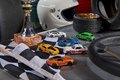 Autíčko pretekárske Racing Cars Majorette so zberateľskou kartičkou 7,5 cm dĺžka rôzne druhy