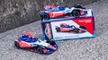 Autíčko Formula E Deluxe Gen 2 Cars Majorette kovové s gumenými kolieskami a zberateľskou krabičkou 7,5 cm dĺžka 4 rôzne druhy