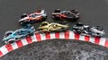 Autíčka Formula E Gen 2 Cars Majorette kovové s gumenými kolieskami 7,5 cm dĺžka sada 5 druhov v darčekovom balení