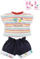 Oblečenie T-shirt & Shorts Little Artist Ma Corolle pre 36 cm bábiku od 4 rokov