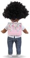 Školská aktovka School Bag Floral Ma Corolle pre 36 cm bábiku od 4 rokov