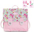 Školská aktovka School Bag Floral Ma Corolle pre 36 cm bábiku od 4 rokov