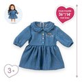 Džínsové šaty pre bábiku Denim Dress Long Sleeves Ma Corolle pre 36 cm bábiku
