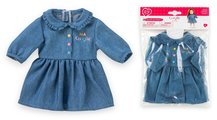Džínsové šaty pre bábiku Denim Dress Long Sleeves Ma Corolle pre 36 cm bábiku