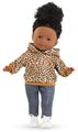 Mikina s kapucňou pre bábiku Leopard Sweater Ma Corolle pre 36 cm bábiku