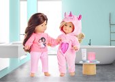 Pyžamo pre bábiku Pink Unicorn Pajamas Ma Corolle pre 36 cm bábiku
