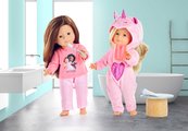 Pyžamo pre bábiku Pink Unicorn Pajamas Ma Corolle pre 36 cm bábiku