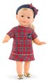 Šaty pre bábiku Dress & Headband Corolle Holidays Corolle vianočná edícia pre 36 cm bábiku