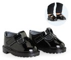 Topánky pre bábiku Black Varnish Babies Ma Corolle pre 36 cm bábiku