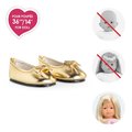 Balerínky pre bábiku Gold Ballet Flat Shoes Ma Corolle pre 36 cm bábiku