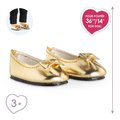 Balerínky pre bábiku Gold Ballet Flat Shoes Ma Corolle pre 36 cm bábiku