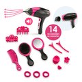Fén na vlasy pre bábiku Hairstyling Set Ma Corolle 14 doplnkov pre 36 cm bábiku