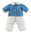 Košeľa a nohavice Blouse & Striped Pants Ma Corolle pre 36 cm bábiku