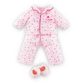 Dvojdielne pyžamo Pajamas 2 Pieces & Slippers Ma Corolle s papučkami ružové pre 36 cm bábiku
