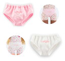Nohavičky Briefs Set Ma Corolle ružové a biele pre 36 cm bábiku