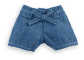 Rifľové kraťasy Short Denim with Bow Ma Corolle modré pre 36 cm bábiku