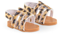 Sandálky pre bábiku Sandals Leopard Ma Corolle s leopardím vzorom pre 36 cm bábiku