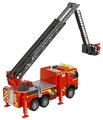 Autíčko hasičské Volvo Truck Fire Engine Majorette so zvukom a svetlom dĺžka 19 cm