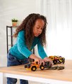 Autíčko stavebné miešačka Volvo Truck Cement Mixer Majorette so zvukom a svetlom dĺžka 19 cm