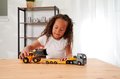 Kamión s nakladačom Volvo Truck & Wheel Loader Majorette 35 cm dĺžka so zvukom a svetlom