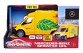 Autíčko kuriérske Mercedes-Benz Sprinter DHL Majorette so zvukom a svetlom dĺžka 15 cm