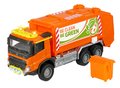 Autíčko smetiarske Volvo Truck Majorette so zvukom a svetlom dĺžka 19 cm