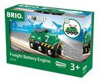 Lokomotíva so svetlom Freight Battery Engine BRIO elektronická s pohybom vpred a vzad