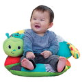 Vankúšik pre hru na brušku Húsenica Prop-A-Pillar Tummy Time & Seated Support Infantino s opierkou a odnímateľnými hračkami s hryzátkom od 0 mes