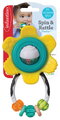Hrkálka s hryzátkom Kvietok Spin & Rattle Teether Infantino od 3 mes